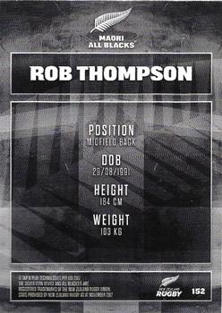 2018 Tap 'N' Play New Zealand Rugby #152 Rob Thompson Back